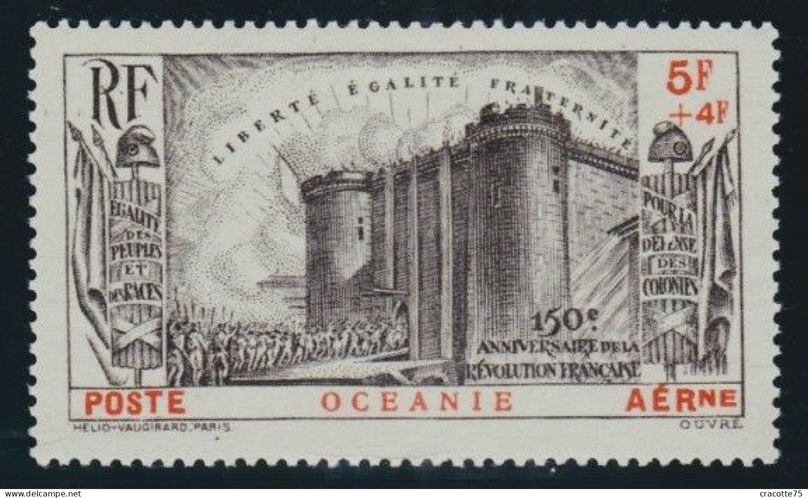 OCEANIE - N°PA 2** - 150e Anniversaire De La Révolution. - 1939 150e Anniversaire De La Révolution Française