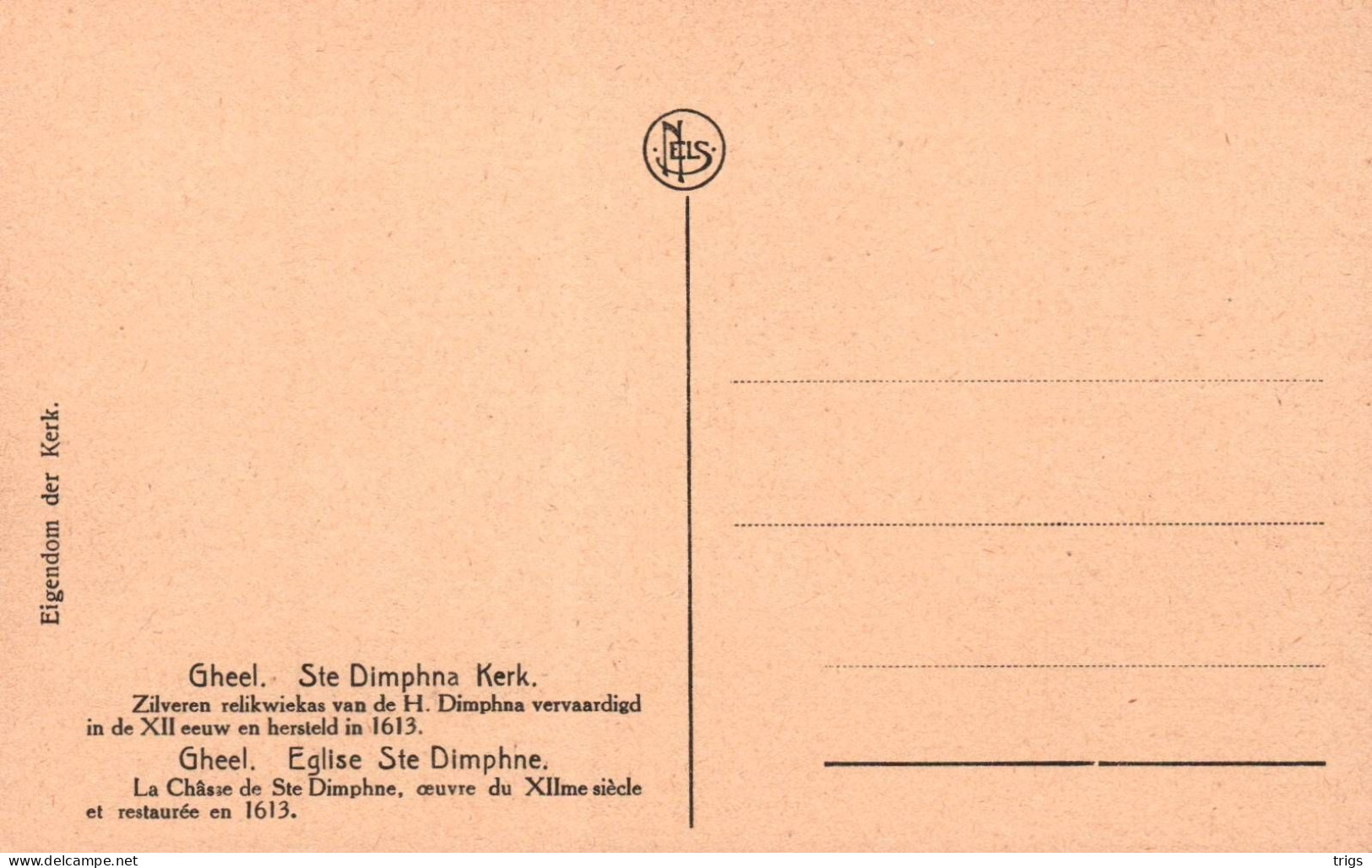 Gheel (Ste Dimphna Kerk) - Zilveren Relikwiekas Van Den H. Dimphna (XIIe Eeuw) - Geel