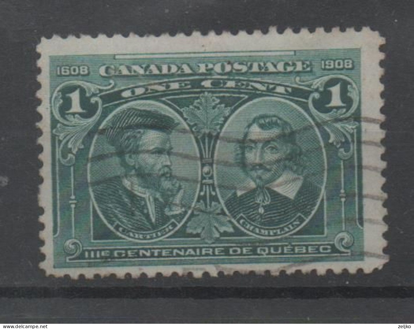 Canada, Used, 1908, Michel 85 - Oblitérés