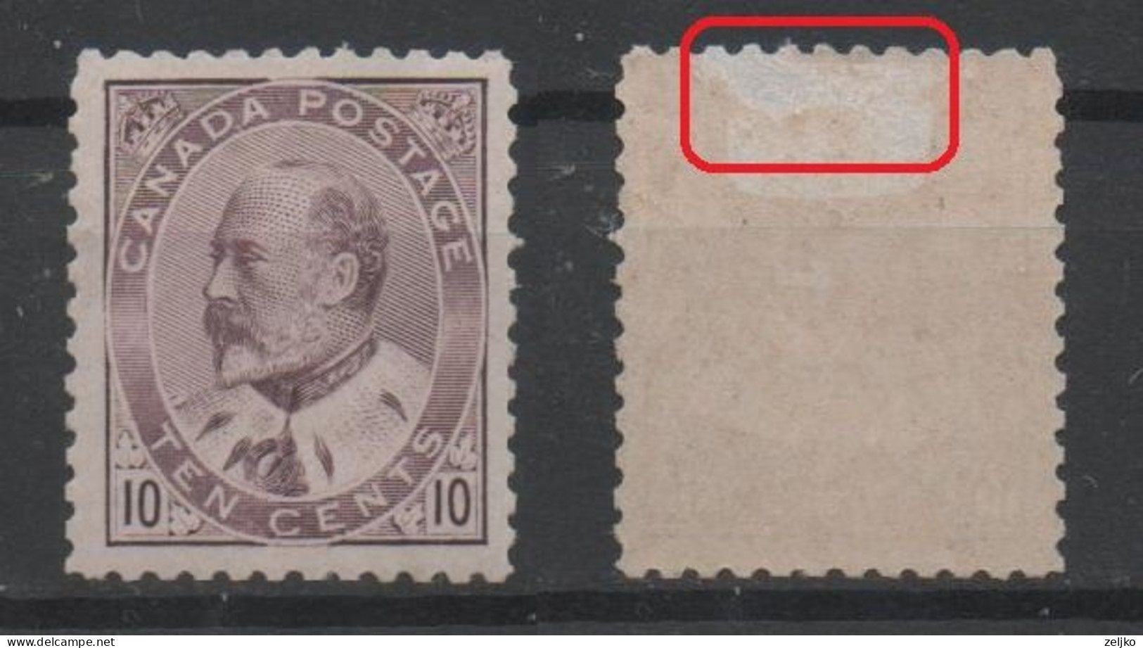Canada, Used, 1903, Michel 81a, Cv 180€ - Oblitérés