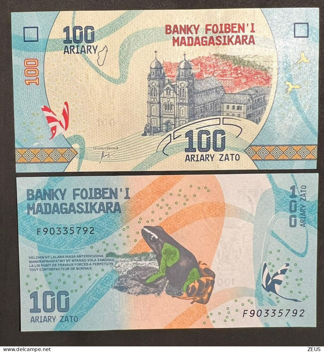 MADAGASCAR 100 ARIARY 2017  PIK 97 FDS - Madagascar