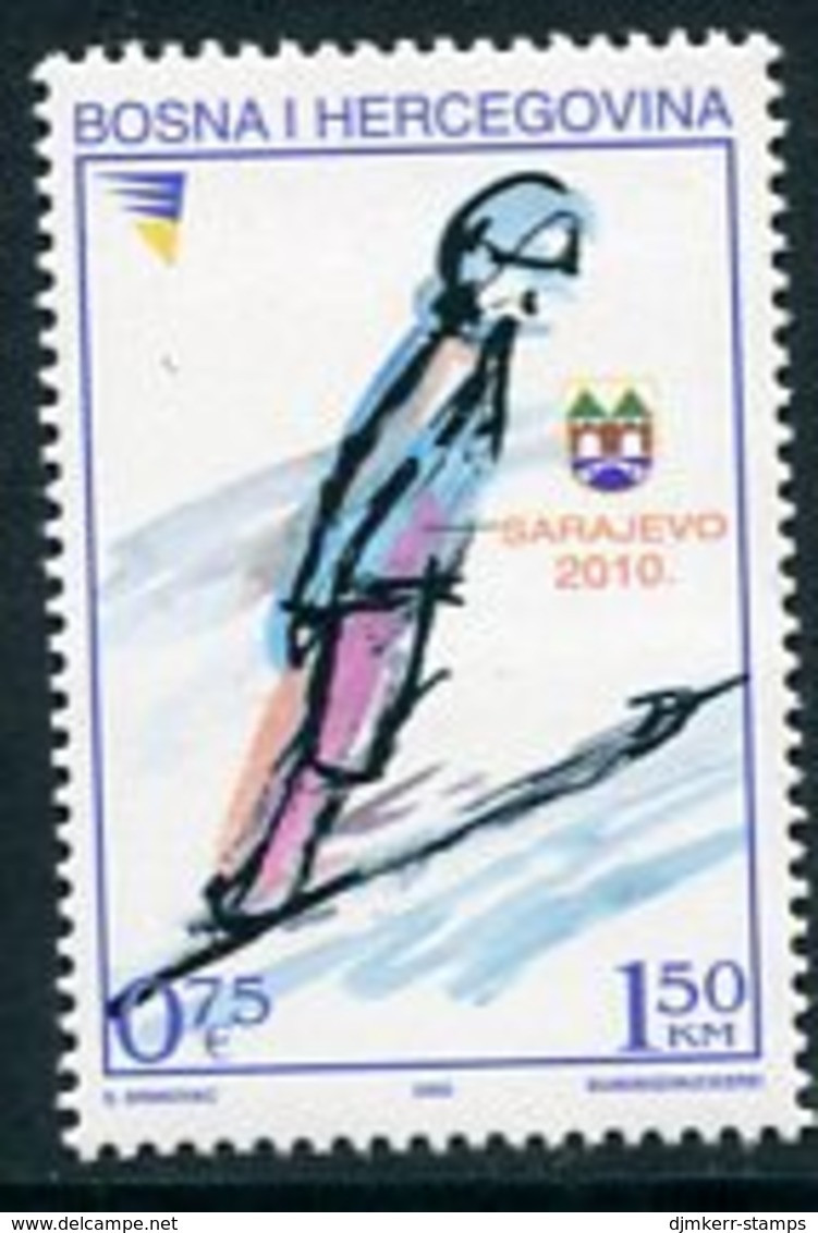 BOSNIA & HERCEGOVINA (Sarajevo) 2002 Winter Olympic Candidacy MNH / **.  Michel 256 - Bosnien-Herzegowina