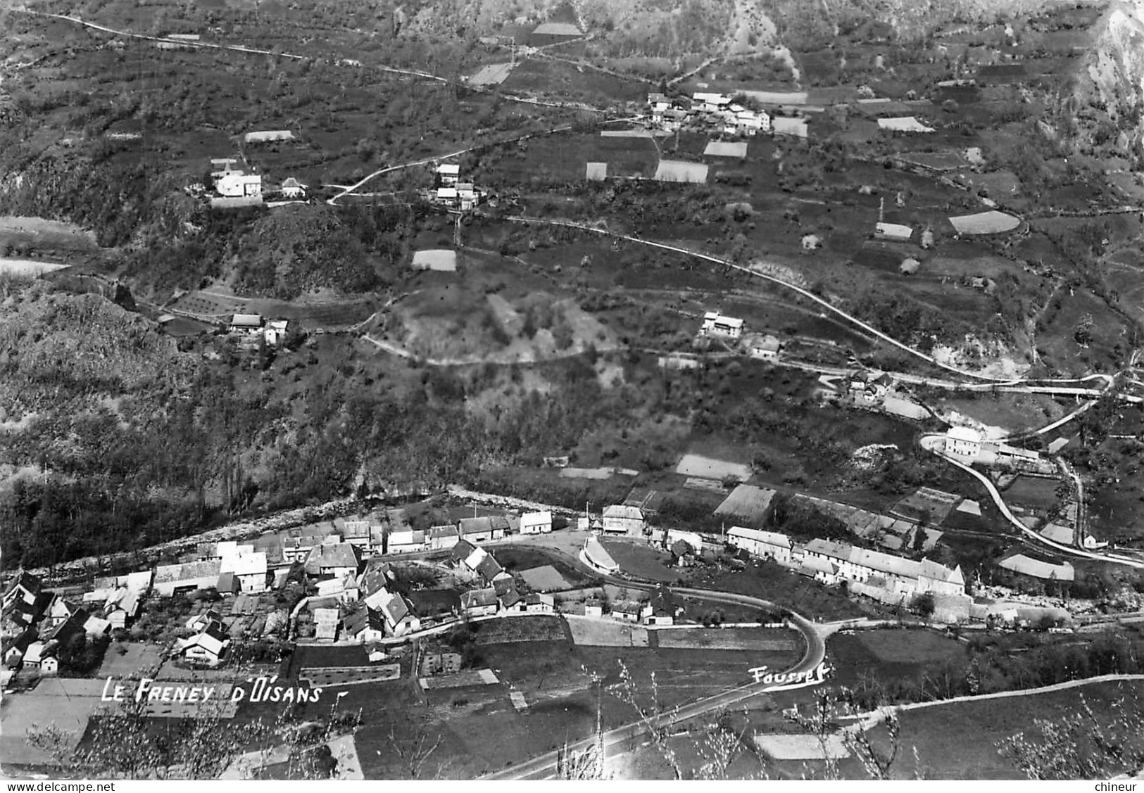 LE FRENEY D'OISANS VUE AERIENNE - Sonstige & Ohne Zuordnung