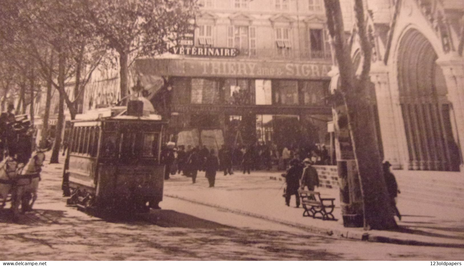 06 NICE 50 AVENUE DE LA GARE NOTRE DAME TRAMWAY - Tráfico Rodado - Auto, Bus, Tranvía