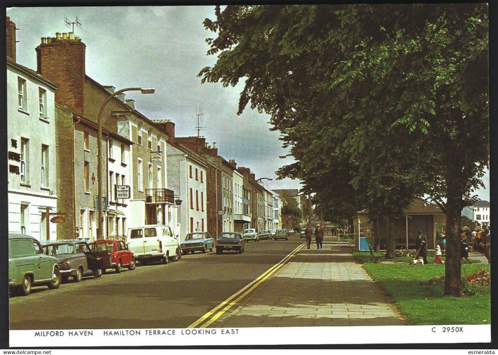 (EU)  PC Judges-Milford Haven,Hamilton Terrace Looking East.unused - Pembrokeshire