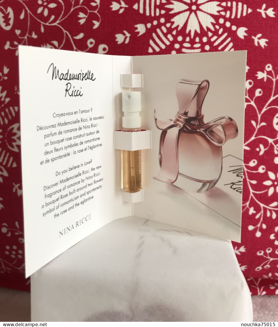 Nina Ricci - Mademoiselle Ricci, échantillon - Perfume Samples (testers)