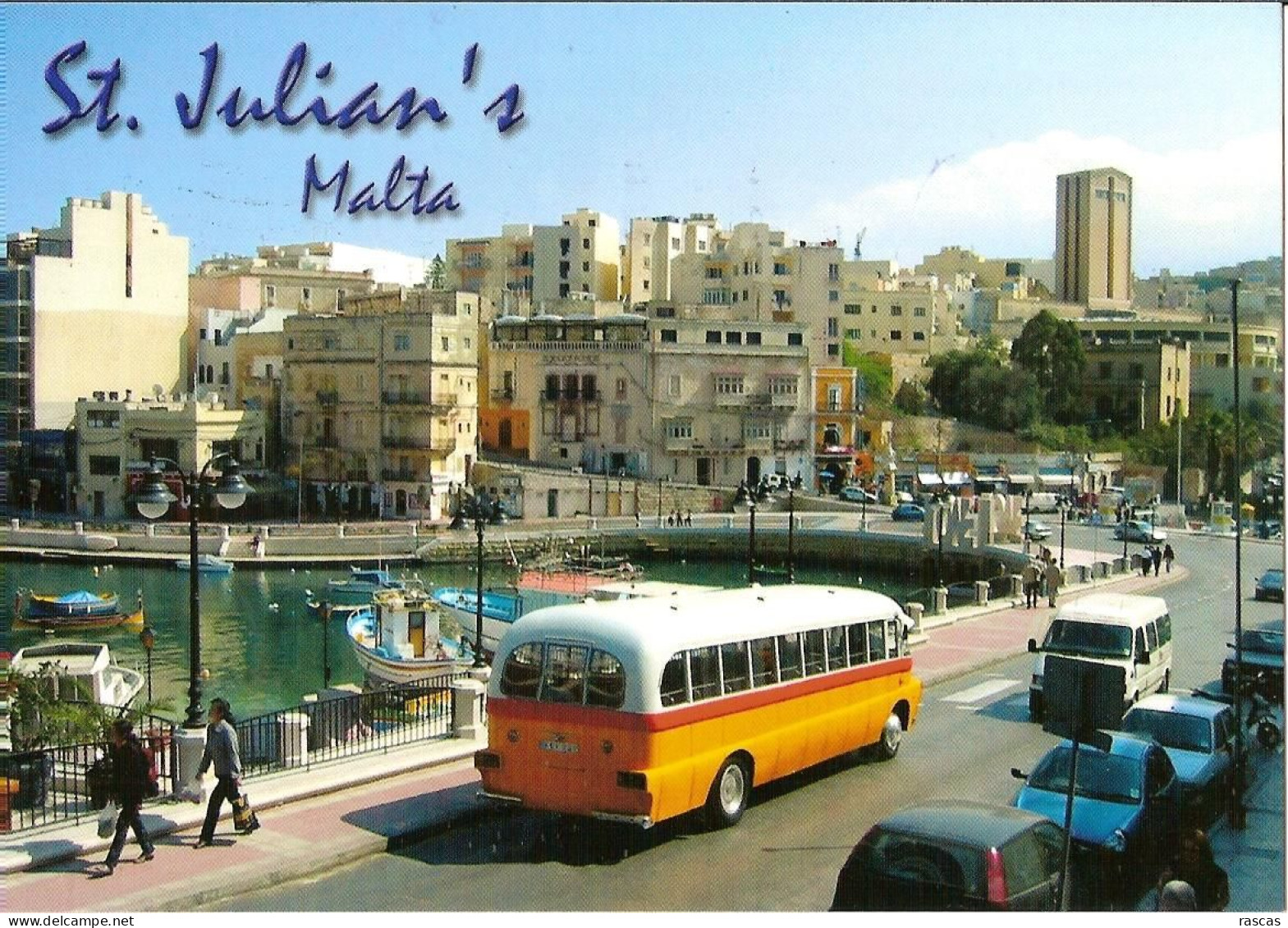 CPM - ST JULIAN'S - MALTE - AUTOBUS - Malte