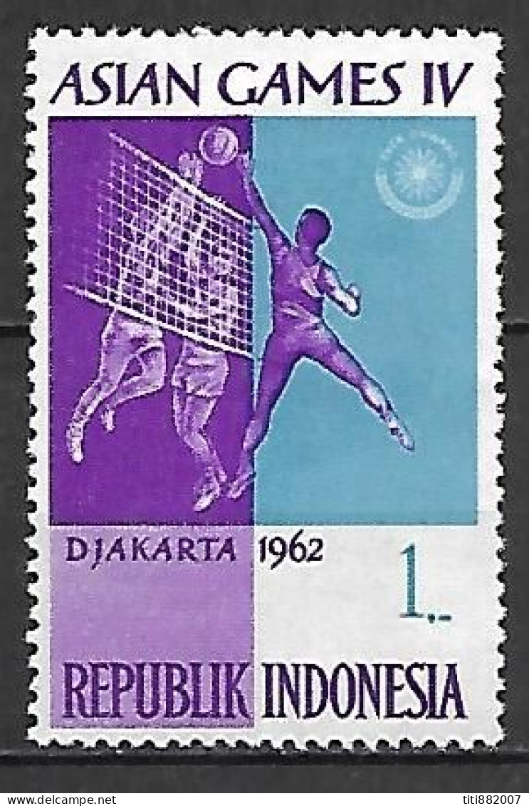 INDONESIE     -    1962  .   VOLLEY - BALL    -   Neuf * - Volleybal