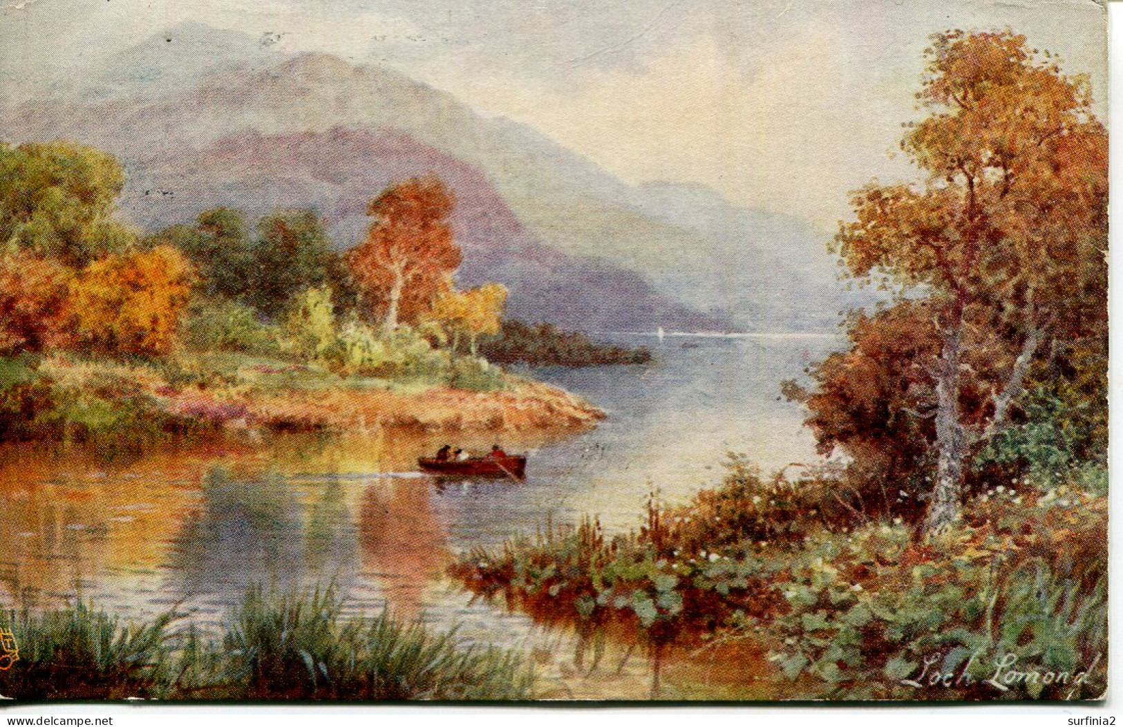 TUCKS OILETTE - WIMBUSH 6273 - PICTURESQUE LOCHS LOCH LOMOND - Wimbush