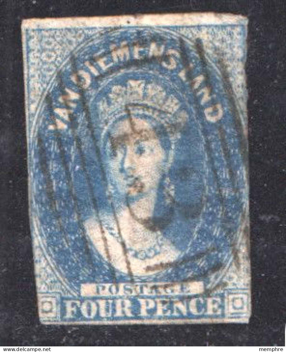 Chalon 4d. Double Lined Numeral Cancel  SG 35 - Used Stamps