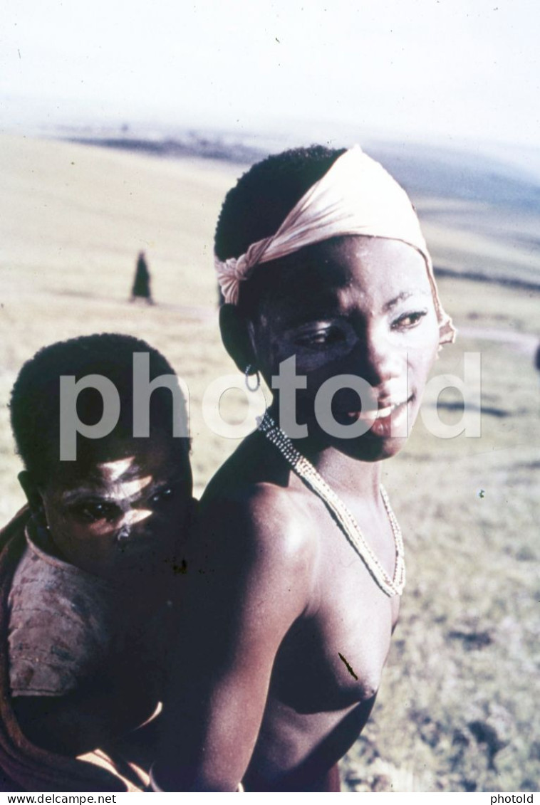 70s XHOSA TRIBE ETHNIC SOUTH  AFRICA AFRIQUE 35mm DIAPOSITIVE SLIDE NO PHOTO FOTO NB2826 - Diapositives