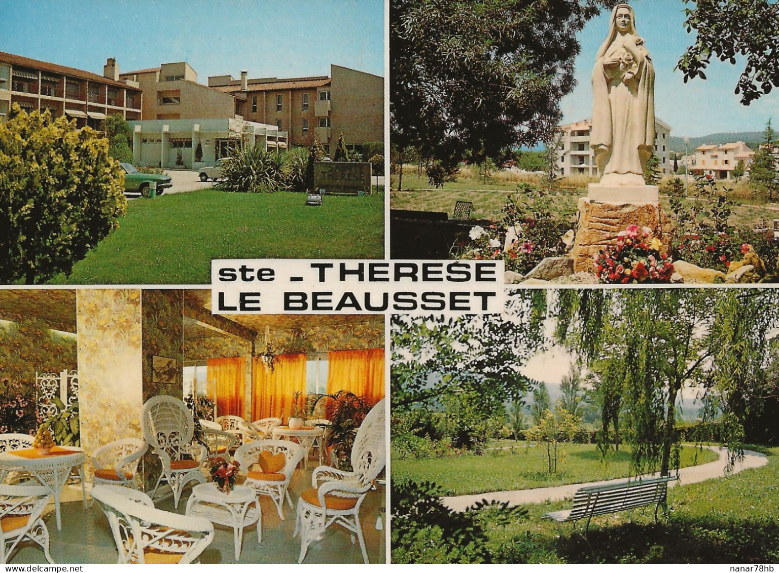 Lot De 6 CPM Du Centre De Geriatrie Ste Therèse Au Beausset (83) - Le Beausset