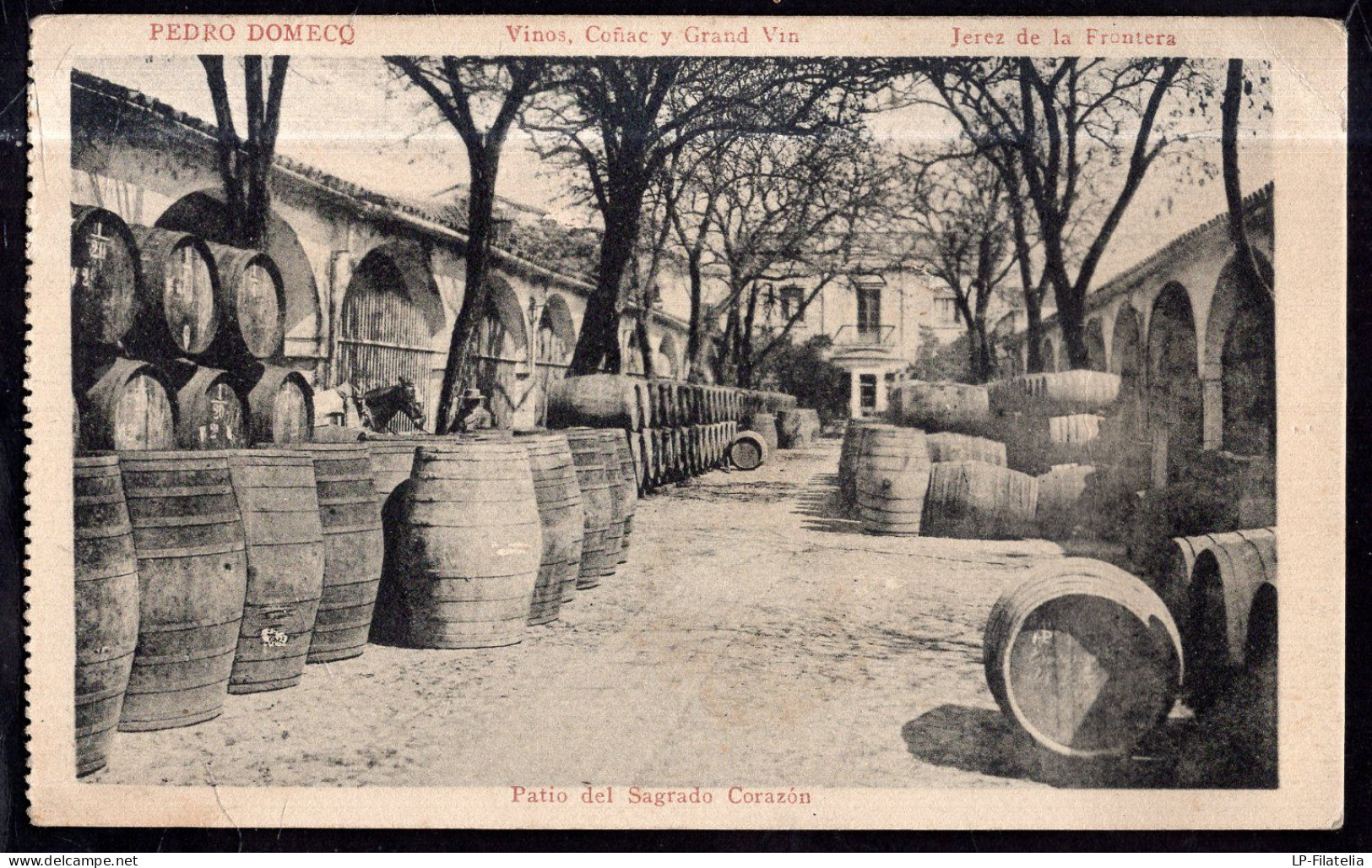 España - Jerez De La Frontera - Patio Del Sagrado Corazón - Vinos Y Coñac - Cádiz