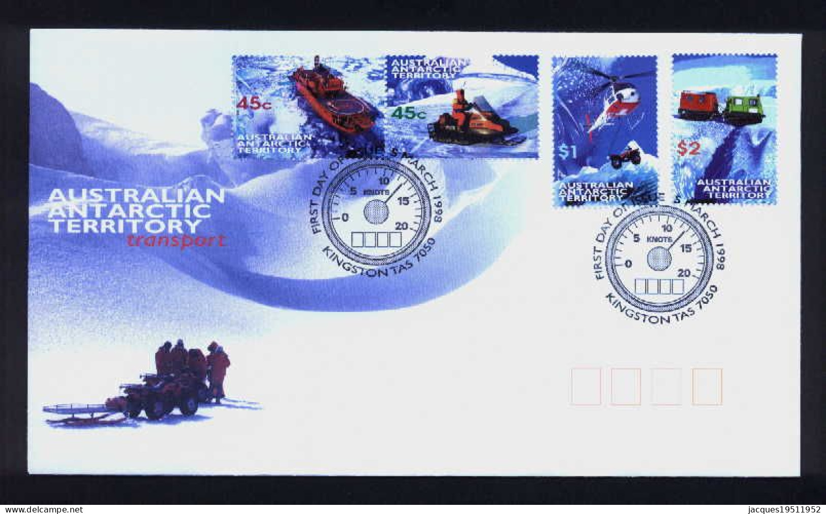 NE - AAT - 38 - Moyens De Transport - Pj 5 Mars 1998 - FDC