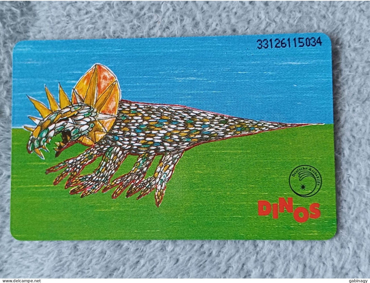 GERMANY-1020 - O 0528D 93 - Deutsche Krebshilfe - Kinder Malen Dinosaurier 4 - DINOAURS - 5.000ex. - K-Serie : Serie Clienti