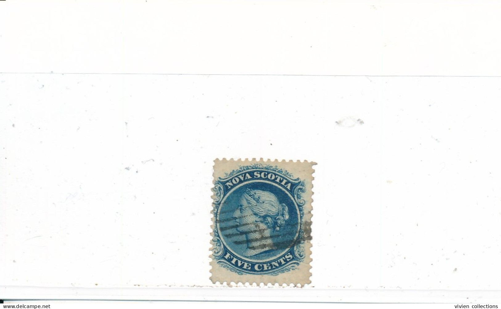 Canada Province Nouvelle Ecosse Colonie Britannique N° 7 B Oblitéré - Used Stamps