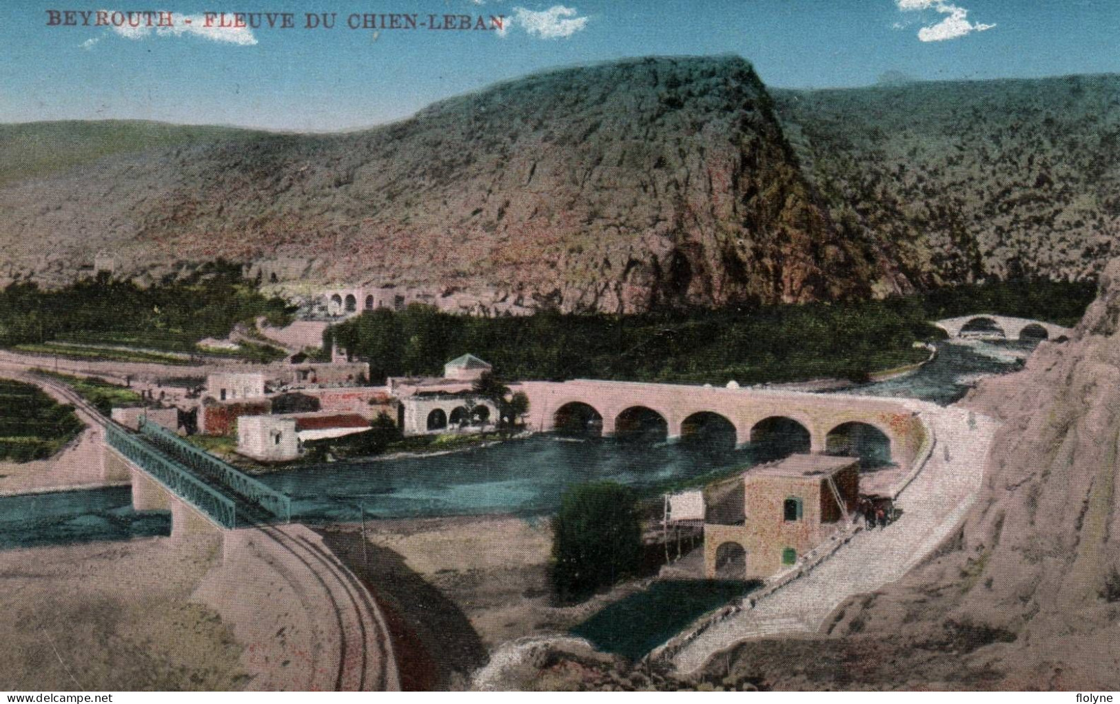 Beyrouth - Fleuve Du Chien Leban - Ligne Du Chemin De Fer - Liban Lebanon - Libano