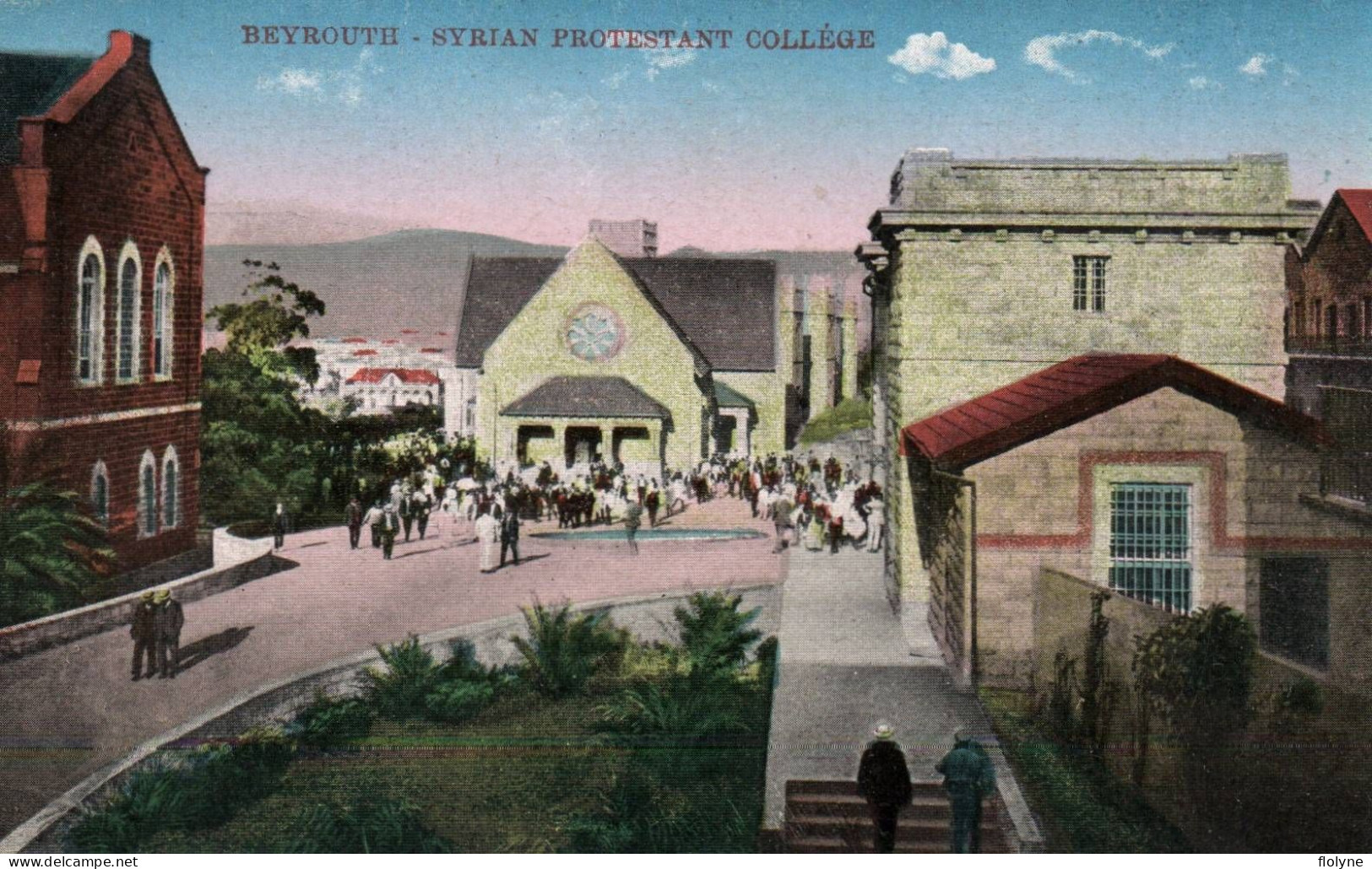 Beyrouth - Syrian Protestant Collège - école - Liban Lebanon - Libano