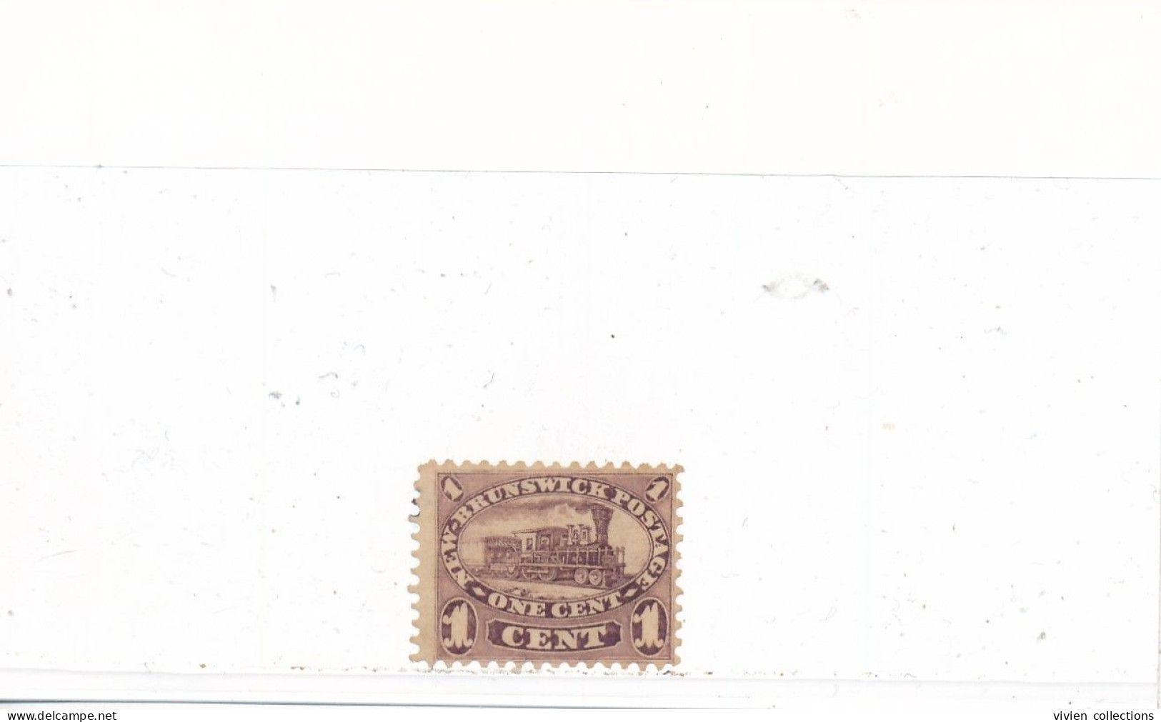 Canada Province Nouvelle Ecosse Colonie Britannique N° 4a Neuf (*) Train - Unused Stamps