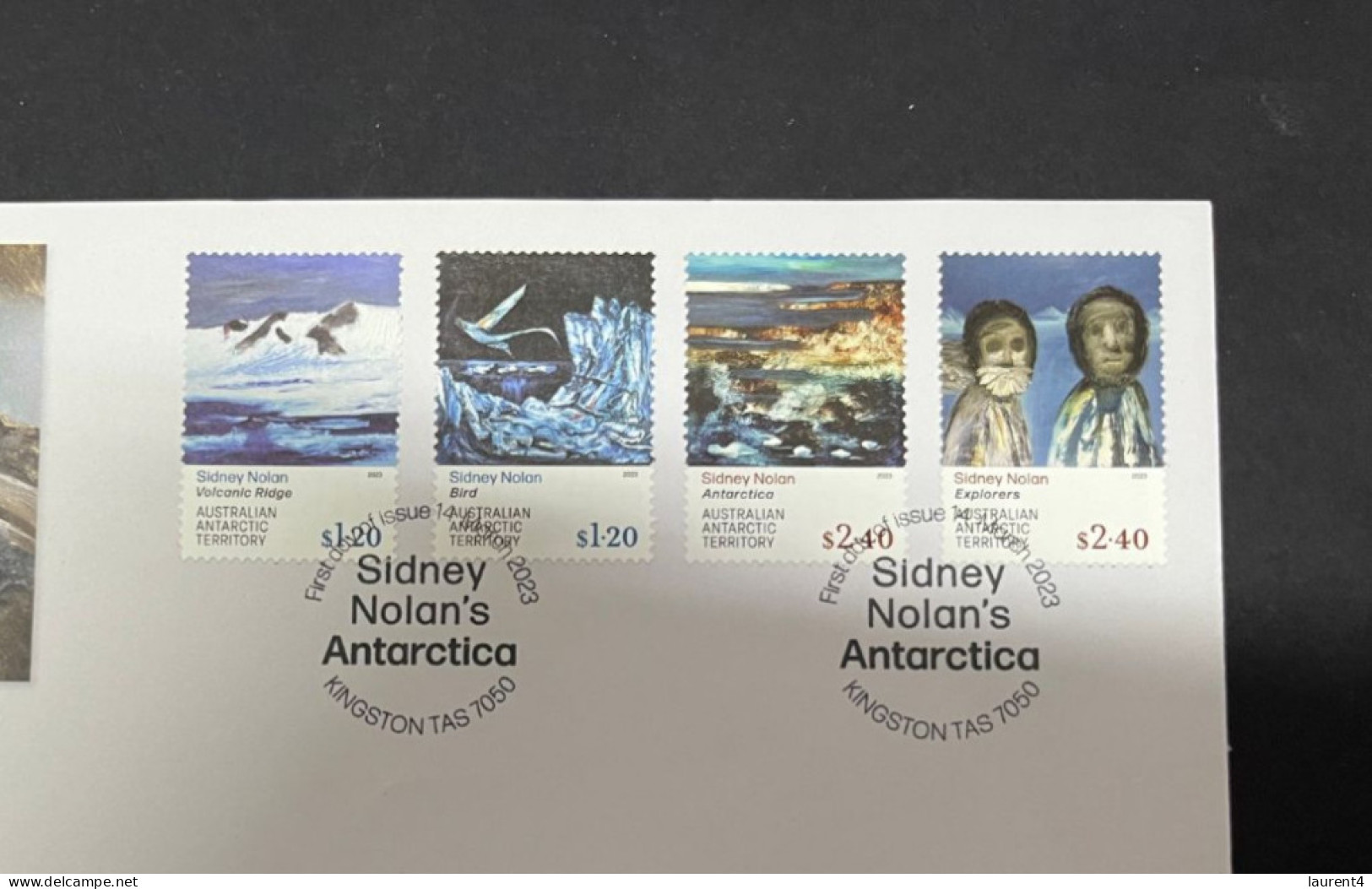 2-1-2023 (1 V 8) Australia AAT - (1 FDC) 2023 - Sydney Nolan's (Art Paintings) - FDC