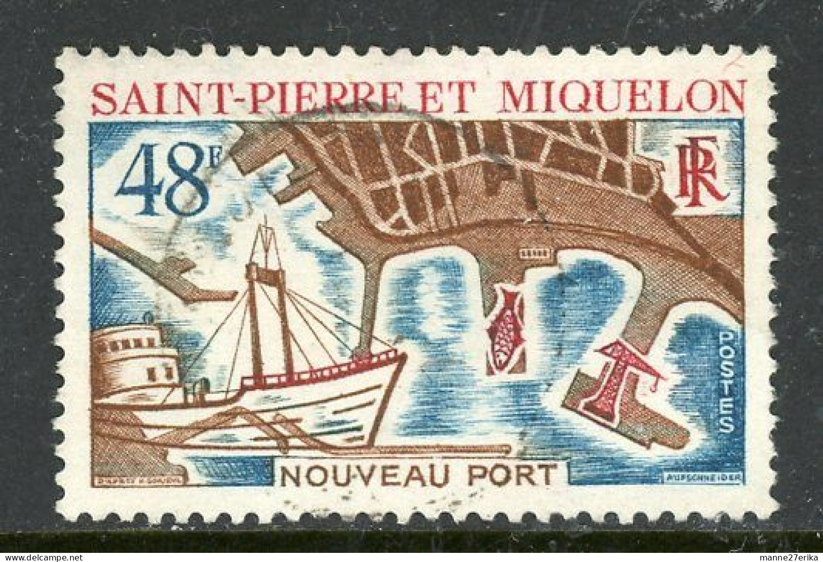 -St.Pierre Et...1967- "New Harbour" USED - Oblitérés