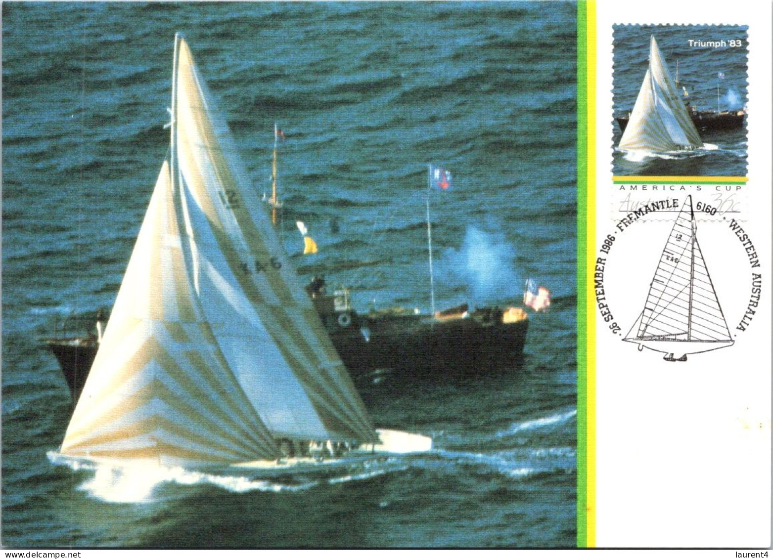 2-11-2023 (1 V10) Australia (early maxicard) Sailing America Cup 1987 (7)