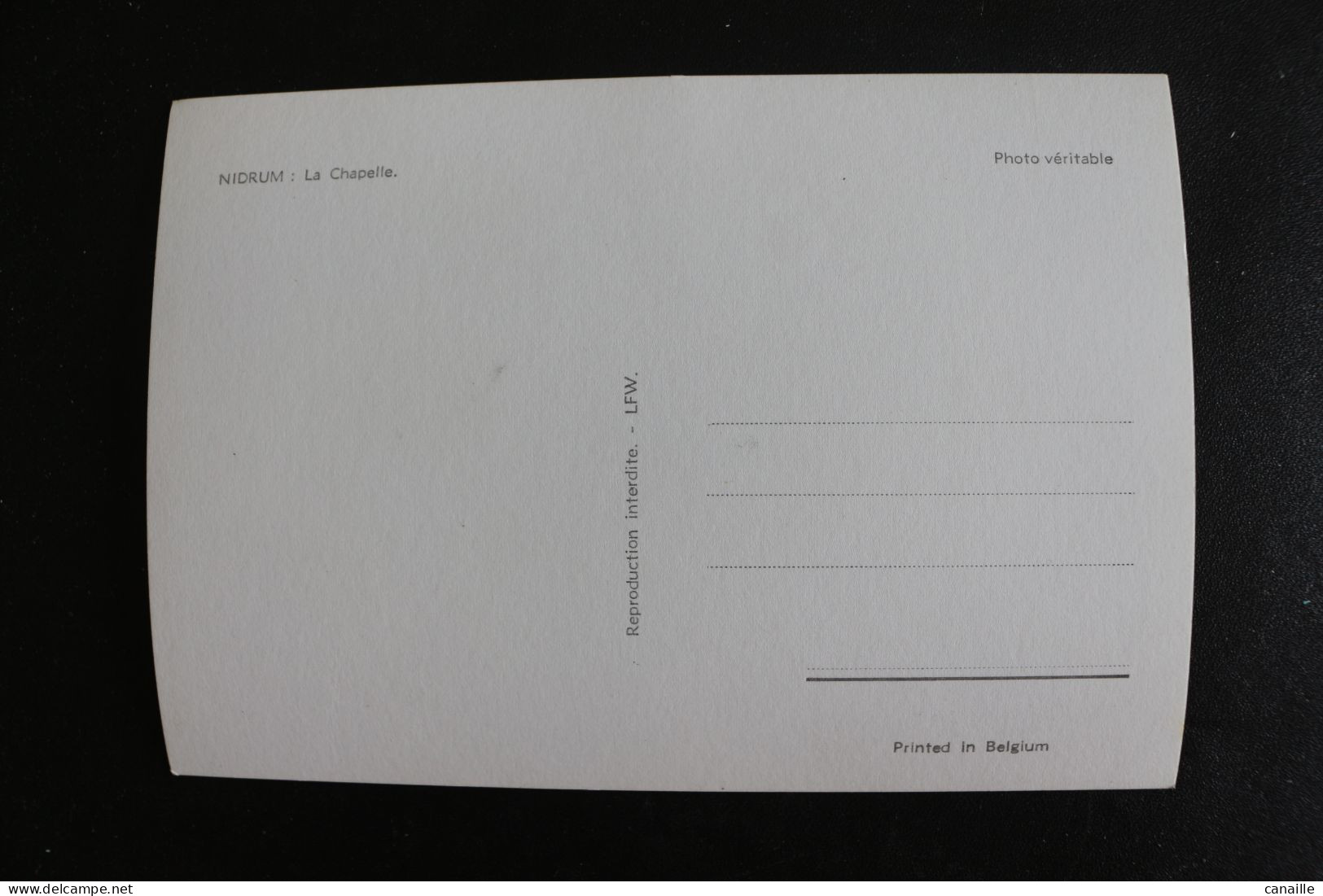 U-145 /  Liège  Butgenbach - Buetgenbach,  Nidrum -  La Chapelle ( Grand Format 15x10.5 Cm)  / - Butgenbach - Bütgenbach