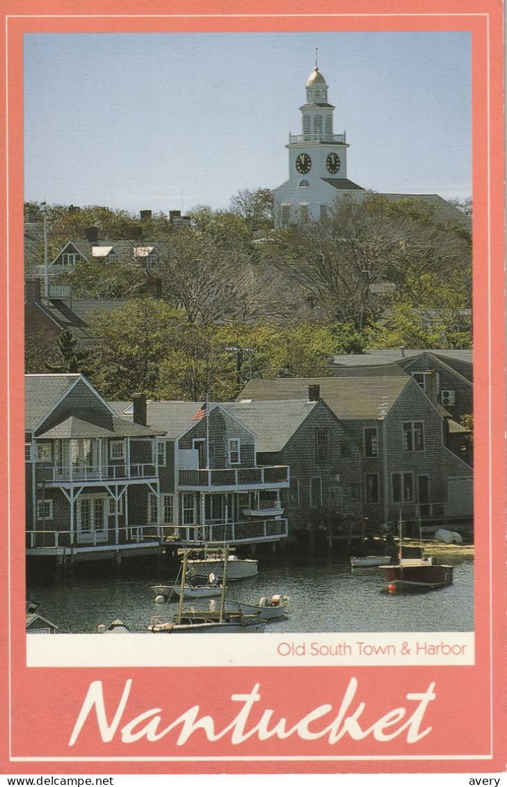 Nantucket, Massachusetts  The Old South Tower Of The Unitarium Church - Nantucket