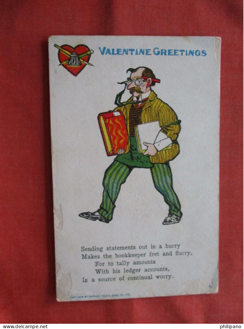 Tuck Series.   Valentine  Greeting.  .     Ref 6237 - Valentine's Day