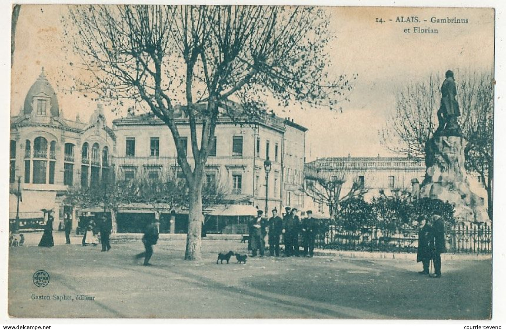 CPA - ALAIS (Gard) - Gambrinus Et Florian - Alès