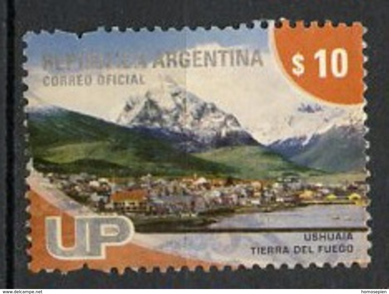 Argentine - Argentinien - Argentina 2009 Y&T N°2779 - Michel N°3230 (o) - 10p Terre De Feu - Used Stamps