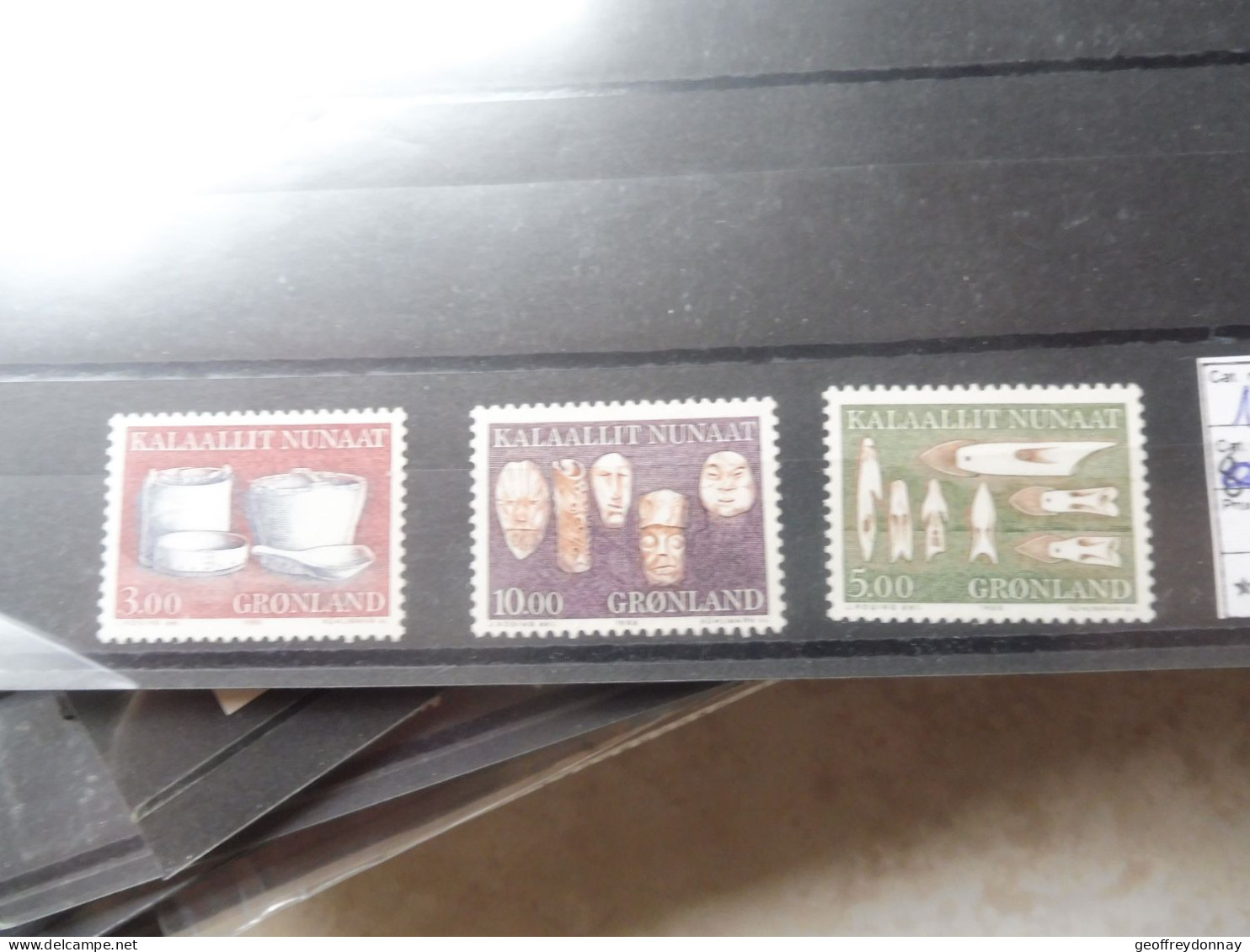 Groenland Gronland Serie  174/76 Archeologie Mnh Neuf ** - Unused Stamps