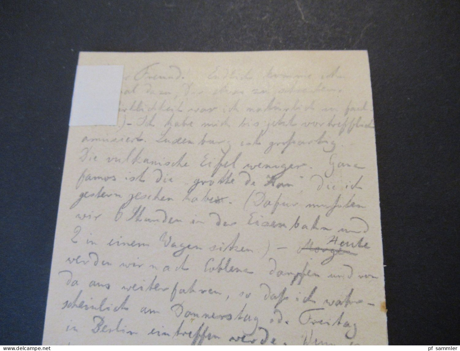 Luxemburg 1894 Ganzsache Nach Berlin Gesendet 2x Stempel Luxembourg Ville Und Bestellt Vom Postamte 50 (Berlin) - Ganzsachen