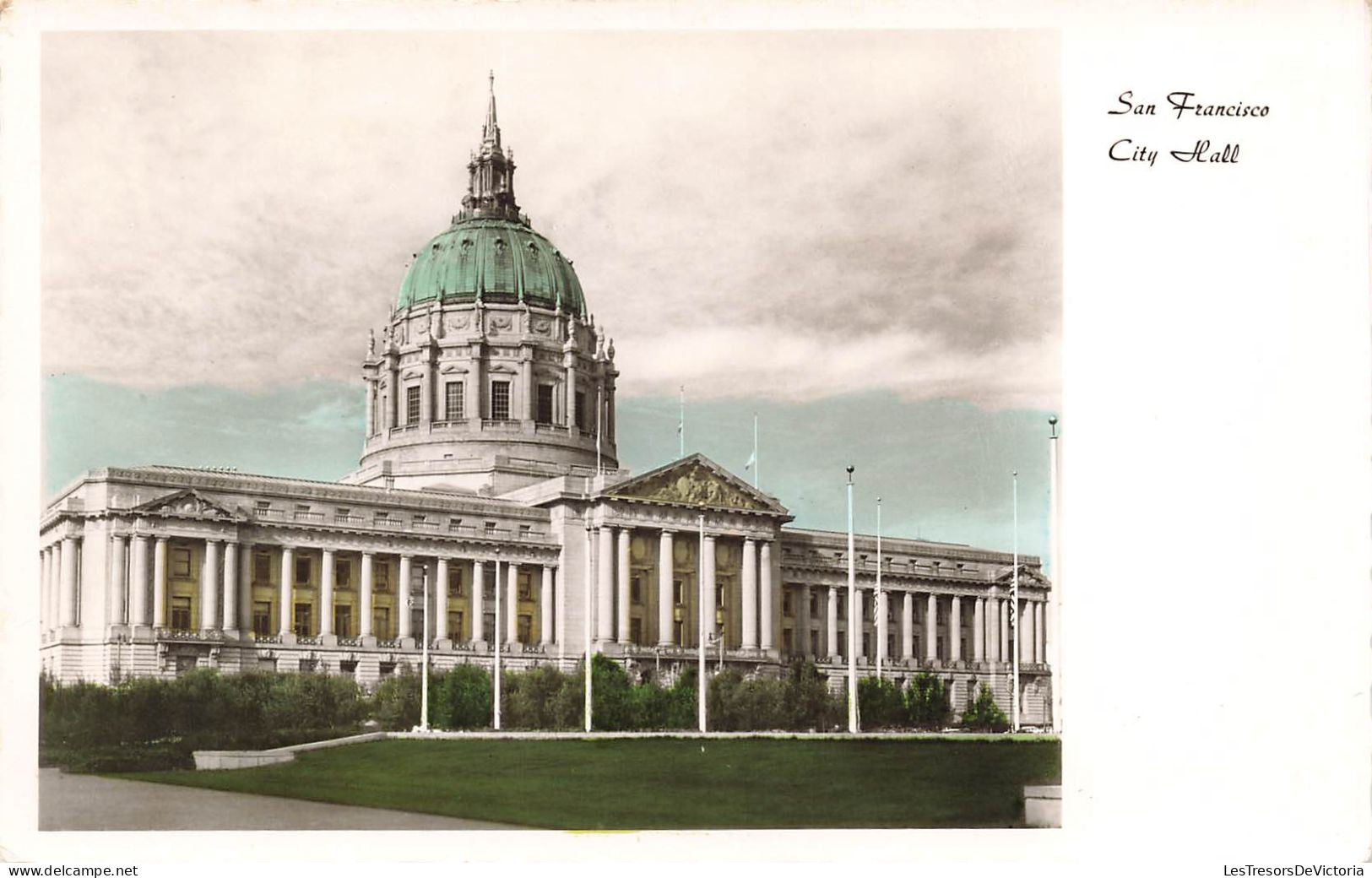 ETATS-UNIS - San Francisco - City Hall - Colorisé - Carte Postale Ancienne - San Francisco