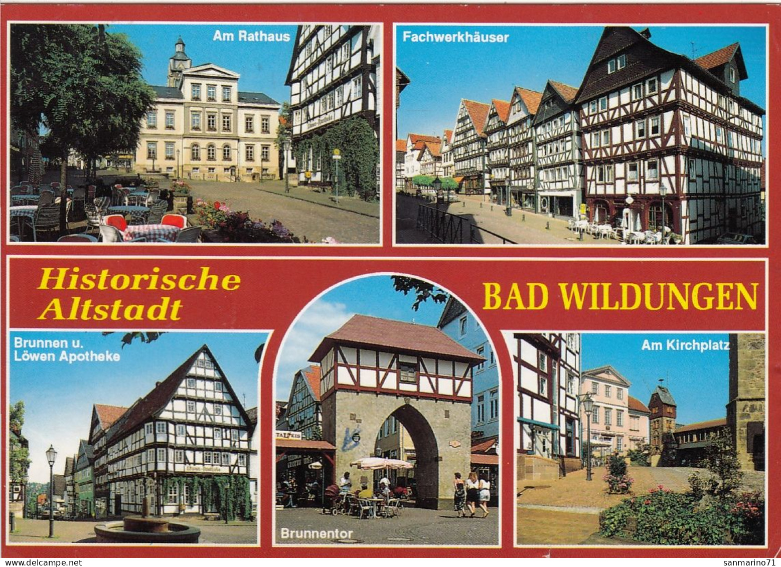 POSTCARD 368,Germany,Bad Wildungen - Waldeck