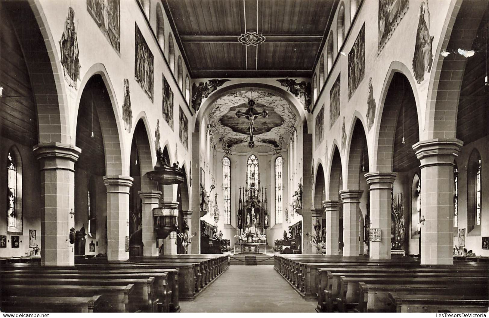 ALLEMAGNE - Konstanz - Saint Stephan - Intérieur De L'église - Carte Postale Ancienne - Konstanz