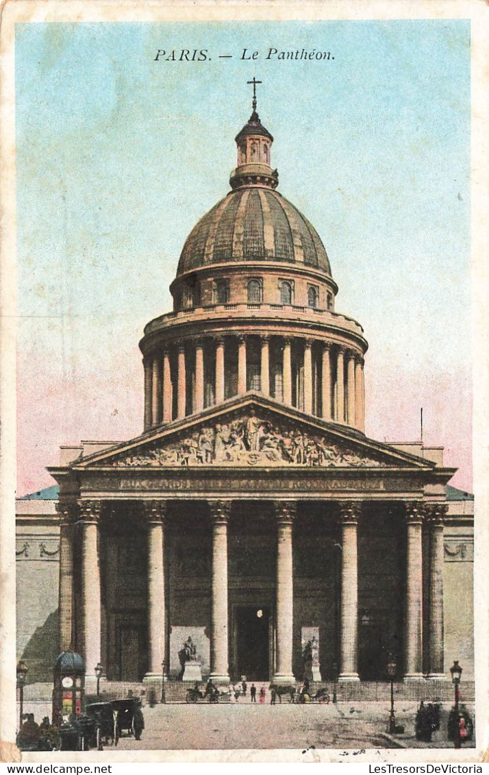 FRANCE - Paris - Le Panthéon - Colorisé - Carte Postale Ancienne - Panthéon