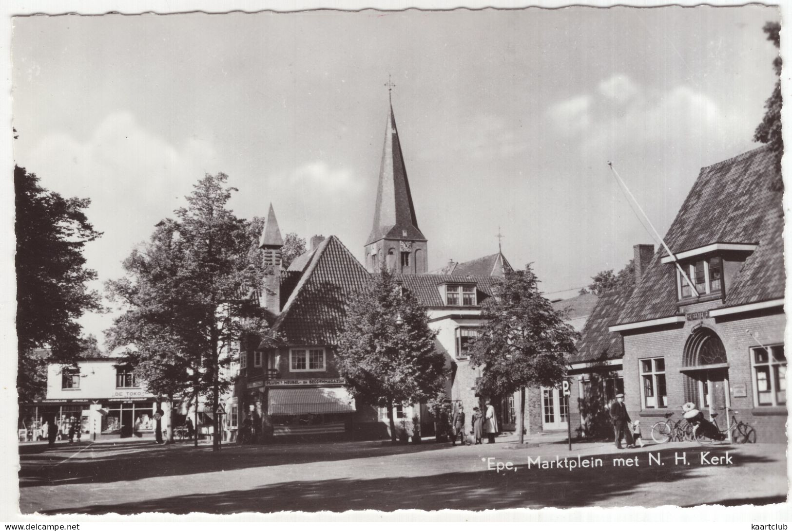 Epe, Marktplein Met N.H. Kerk - (Gelderland, Nederland/Holland) - Epe