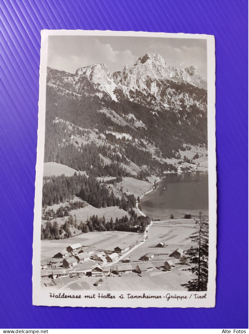 Alte AK Ansichtskarte Postkarte Tannheim Tannheimer Tal Haldensee Tirol Österreich Austria Alt Old Card Postcard Karte - Tannheim