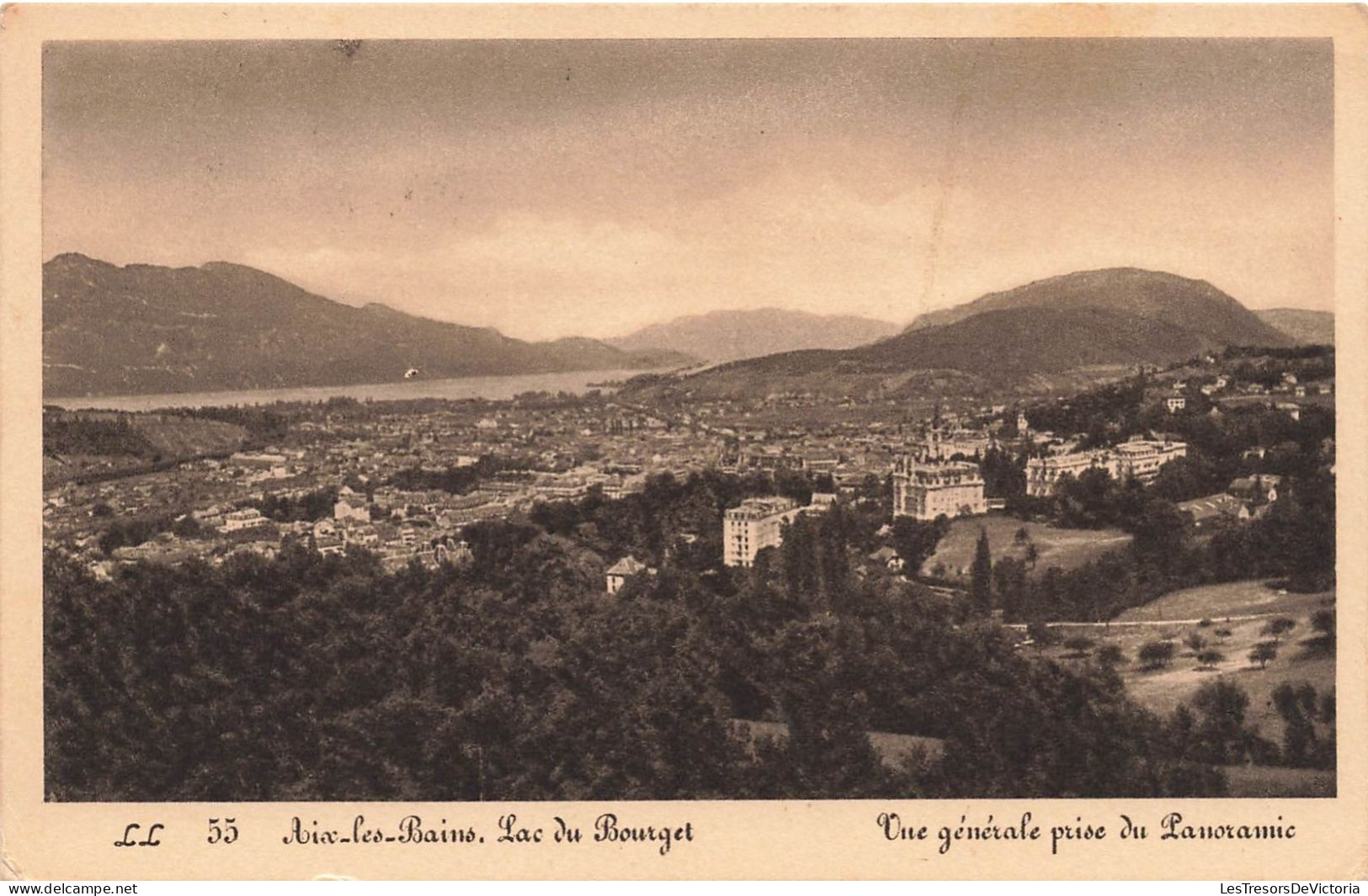 FRANCE - Aix Les Bains - Lac Du Bourget - Carte Postale Ancienne - Aix Les Bains