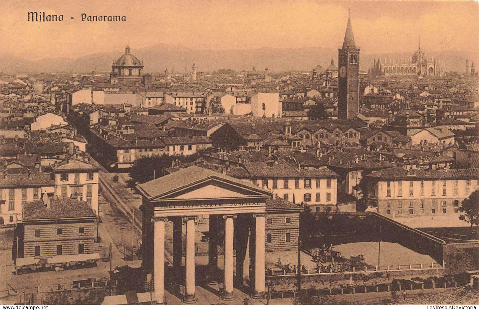 ITALIE - Milan - Panorama - Carte Postale Ancienne - Milano (Mailand)