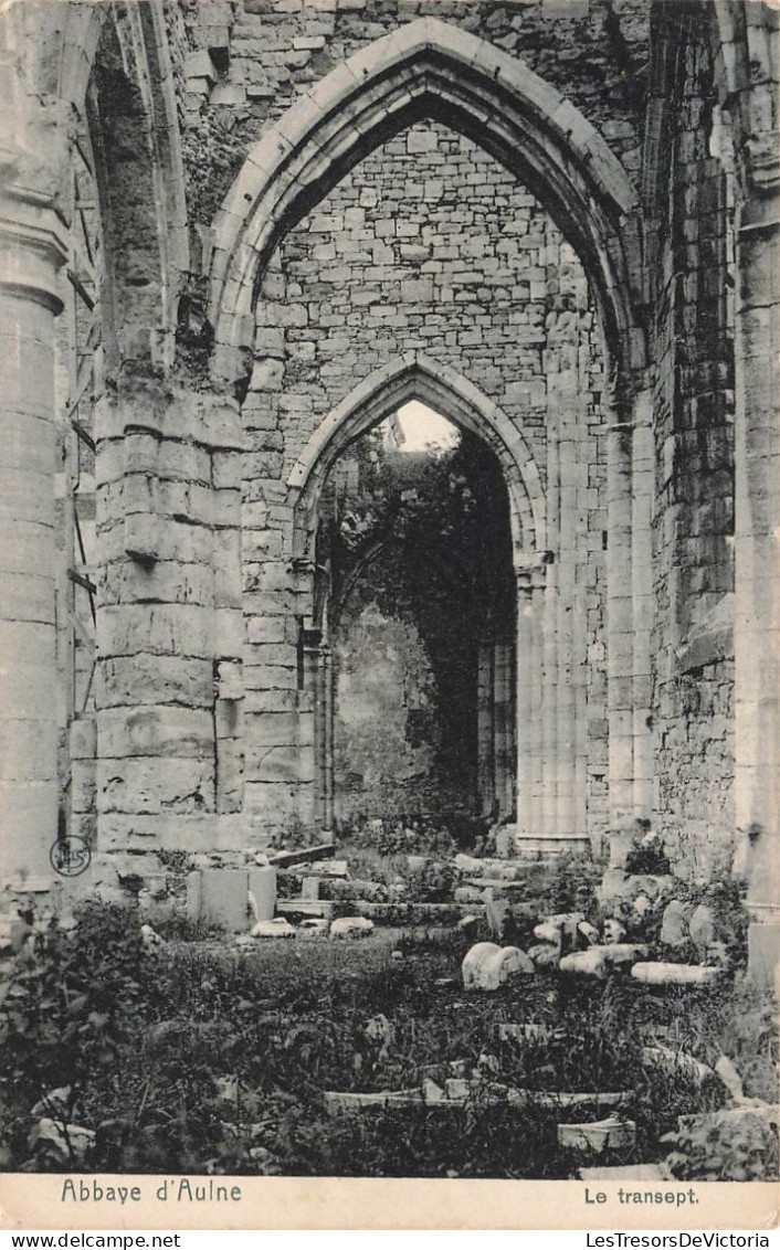 BELGIQUE - Thuin - Abbaye D'Aulne - Le Transept - Carte Postale Ancienne - Thuin