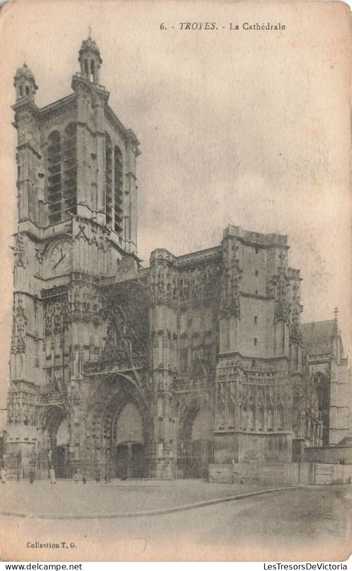 FRANCE - Troyes - La Cathédrale - Carte Postale Ancienne - Troyes