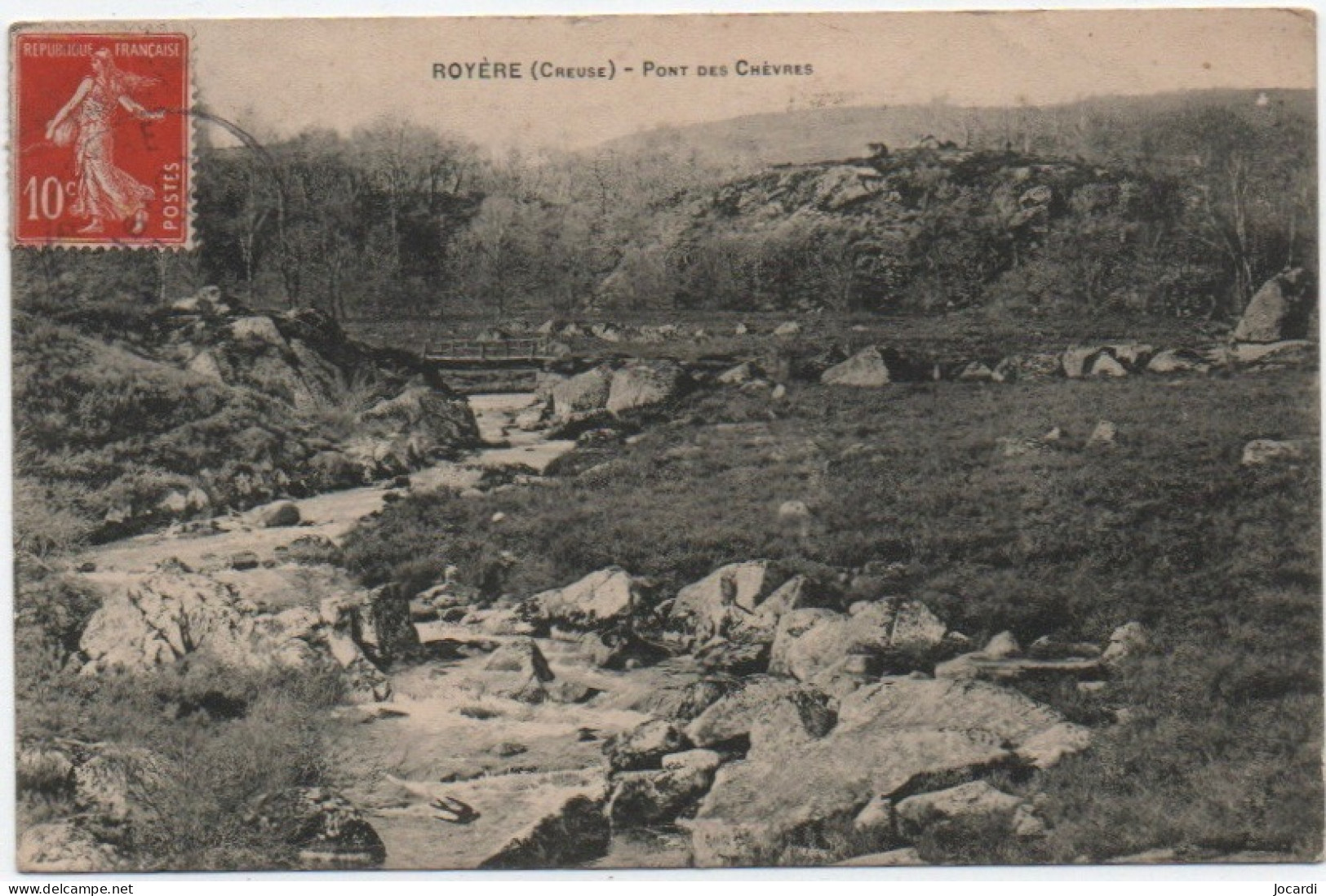 Royère: Pont Des Chèvres - Royere