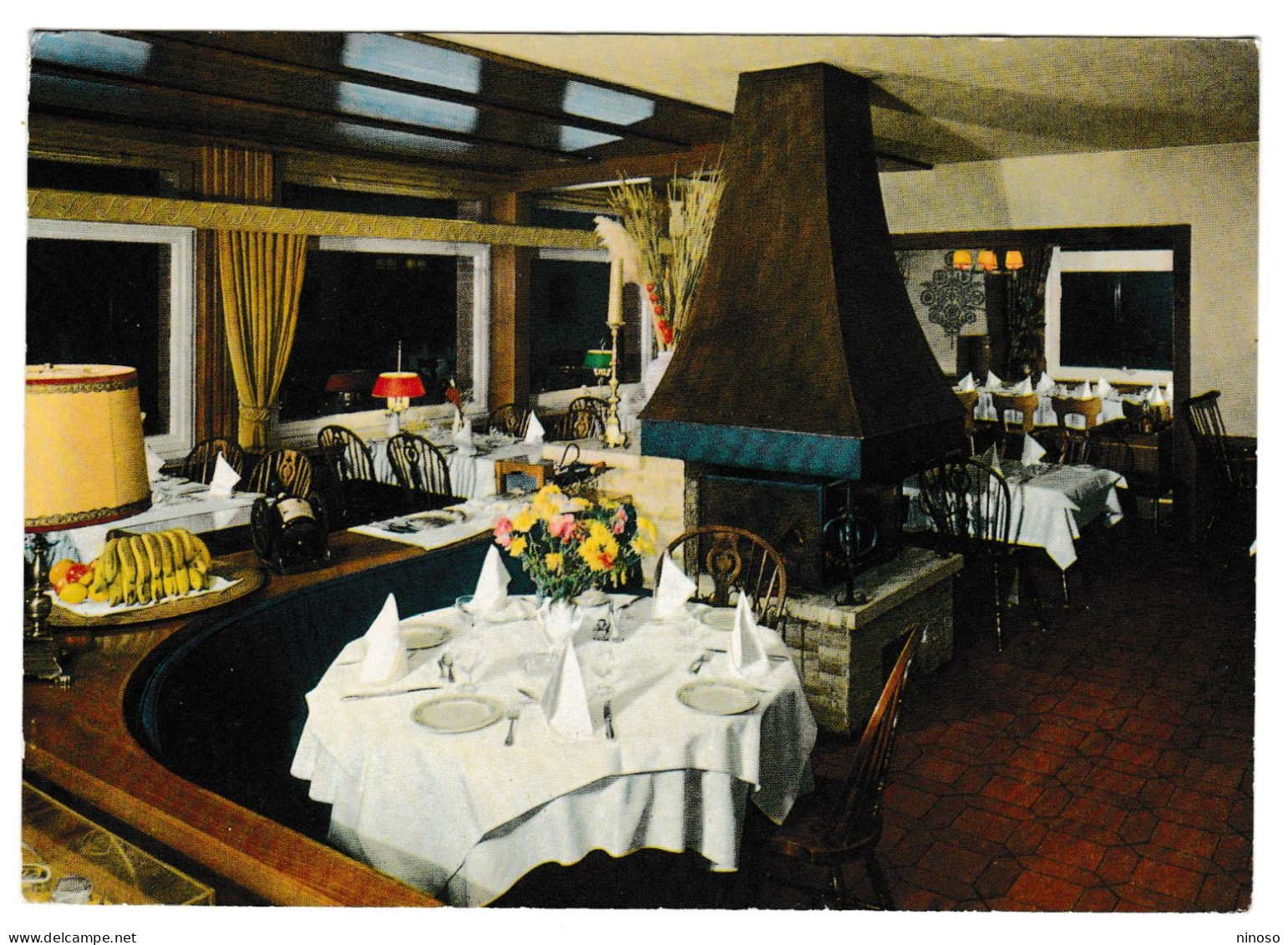 SVIZZERA CARTOLINA VIAGGIATA  MUTTENZ Restaurant Landhaus Römerburg " Römerstube " - Muttenz