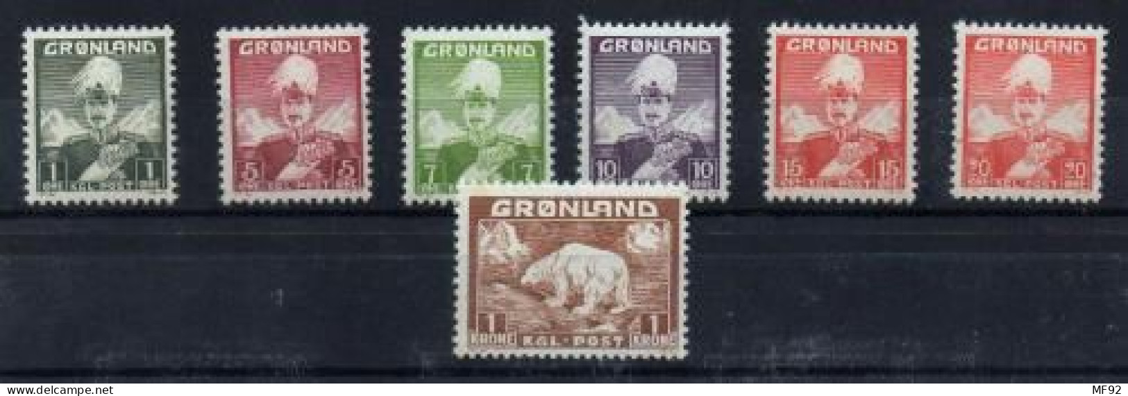 Groenlandia Nº 1/6 Y 9. - Ungebraucht