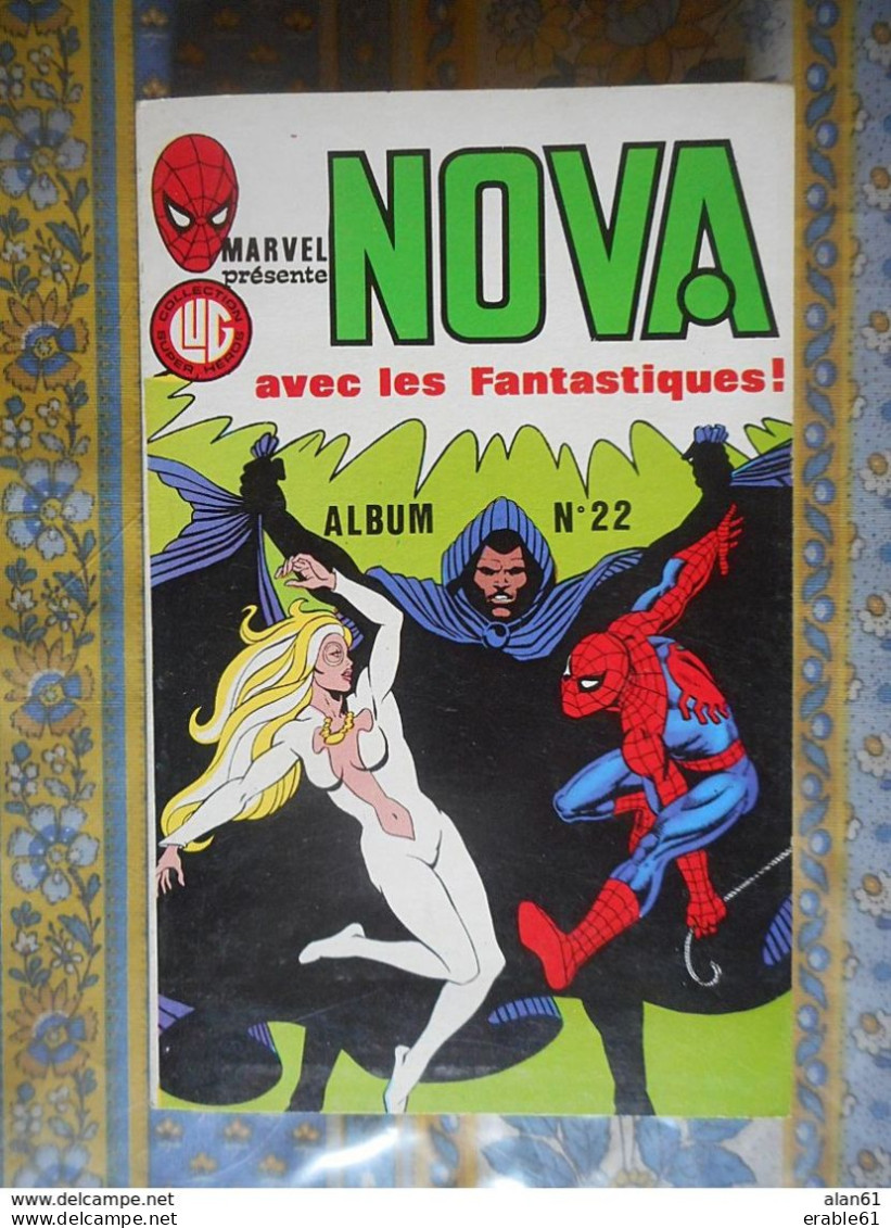 ALBUM NOVA N° 22 Contient Les N° 79 - 80 - 81 Collection LUG PARFAIT ETAT - Nova