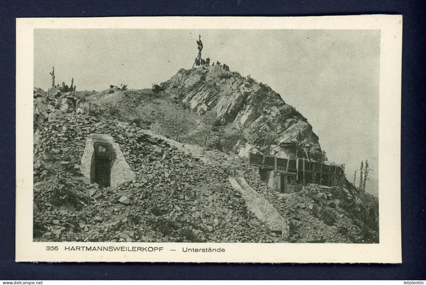 CPA - 68 - HARTMANNSWEILERKOPF - UNTERSTANDE - Cernay