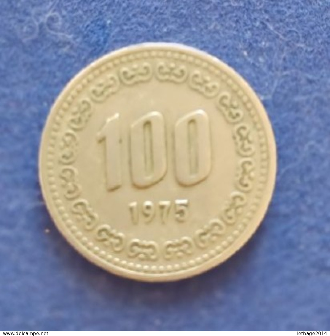 COIN 100 WON SOUTH KOREA 1975 COREA SUD - Korea, South