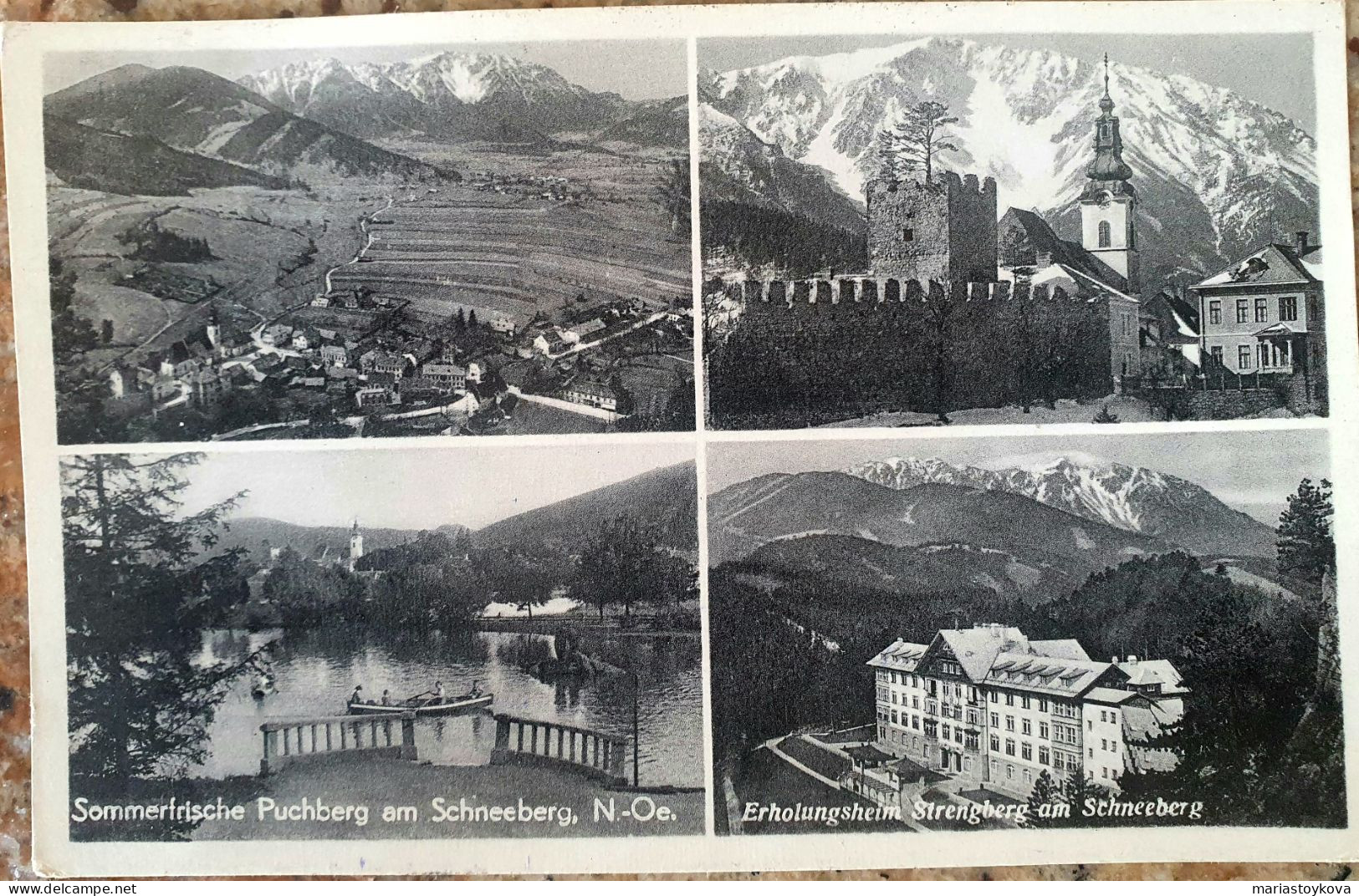1953.Puchberg Am Schneeberg. Niederösterreich. - Schneeberggebiet
